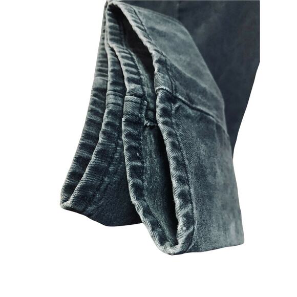 14M Lee Womens Original Jeans Black Mom Fit Denim Casual 5 Pockets Distressed - Picture 4 of 12